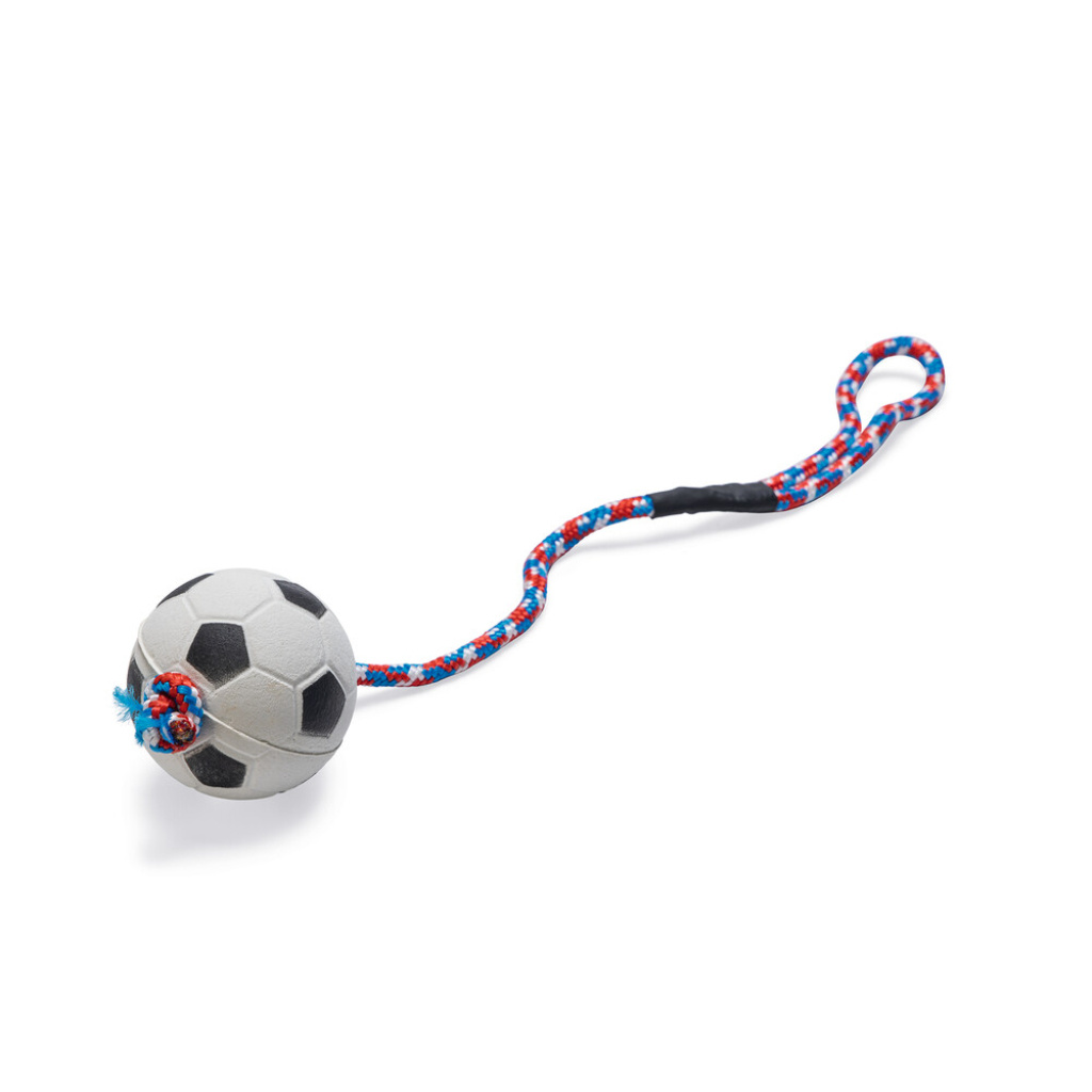 Beeztees Kauçuk İpli Top Köpek Oyuncağı 30cm