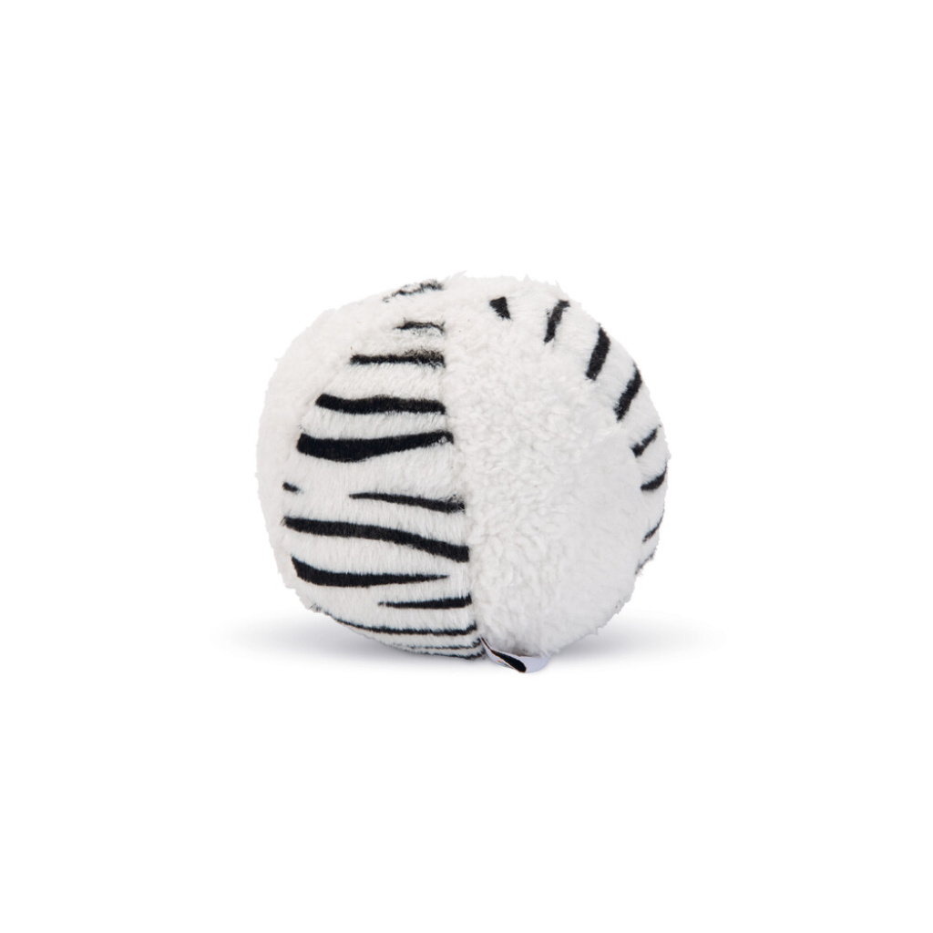 Beeztees Beasty Peluş Top Köpek Oyuncağı 11cm (Beyaz)