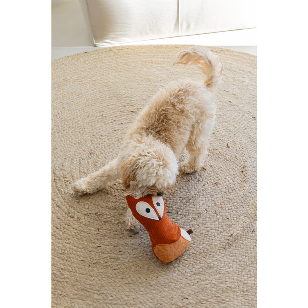 Beeztees Dbl Peluş Tilki Sesli Köpek Oyuncağı 25,5cm (Turuncu)
