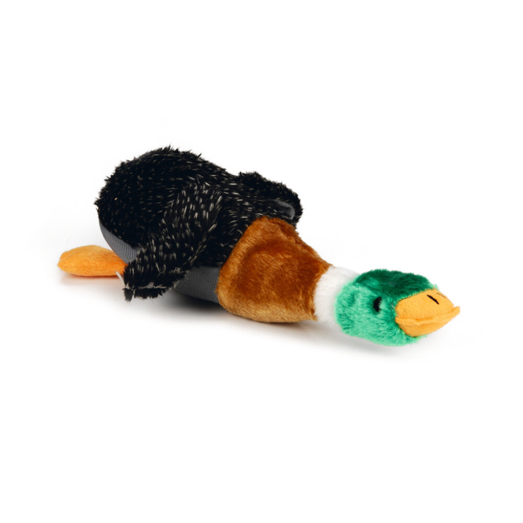 Beeztees Peluş Ördek Sesli Köpek Oyuncağı 36x25,5x9cm (Kahverengi)