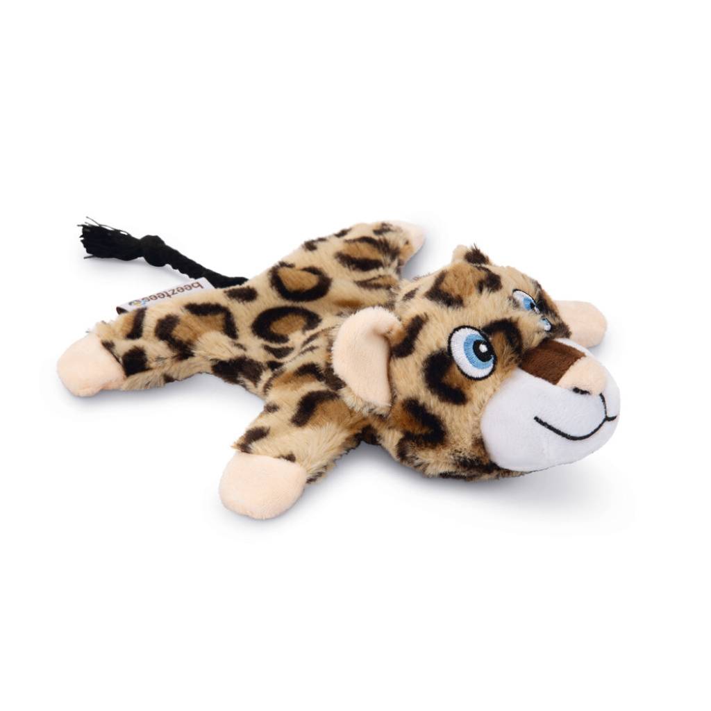 Beeztees Taki Peluş Kaplan Sesli Köpek Oyuncağı 18x19x8cm (Kahverengi)