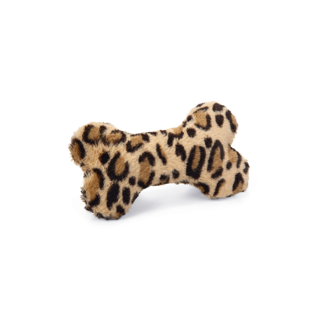 Beeztees Yari Peluş Kemik Sesli Köpek Oyuncağı 18x13x3cm (Kahverengi)