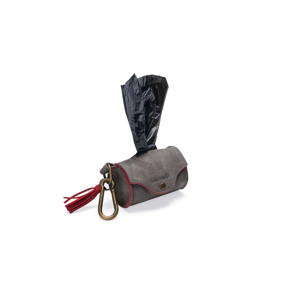Beeztees Balacron Köpek Dışkı Toplama Poşeti Taşıma Çantası 8x5x5cm (Gri)