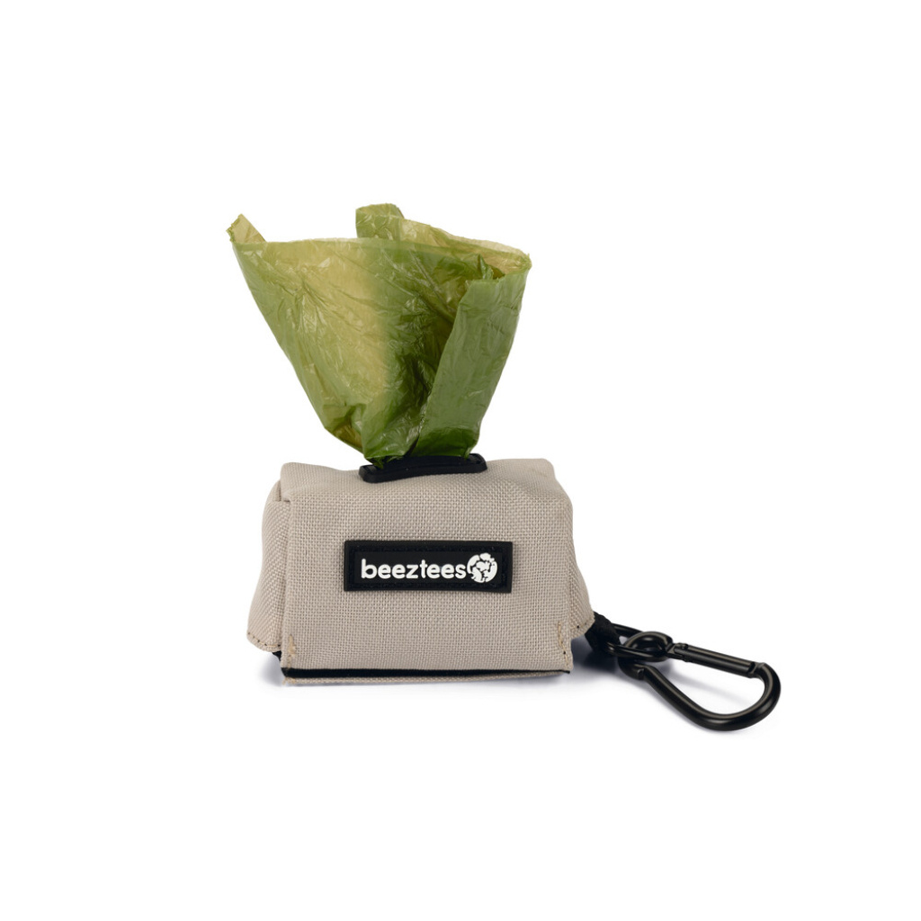 Beeztees Limpa Köpek Dışkı Toplama Poşeti Taşıma Çantası 7,5x3,5x4cm (Gri)