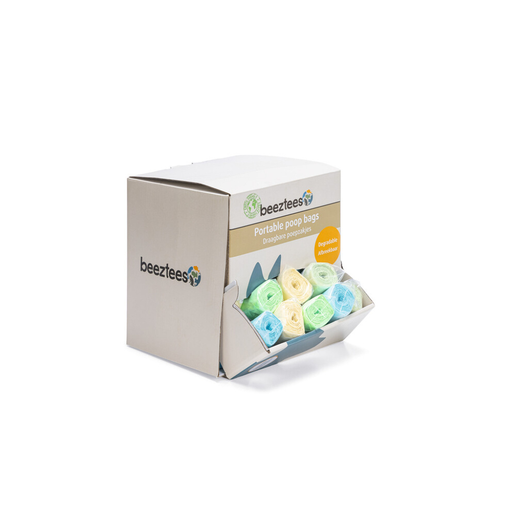 Beeztees Köpek Dışkı Toplama Poşeti (12'li) (Karışık Renkli)