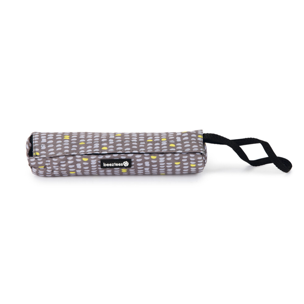 Beeztees Koku Eğitimi İçin Tutamaçlı Köpek Oyuncağı 25x5x5cm (Gri)