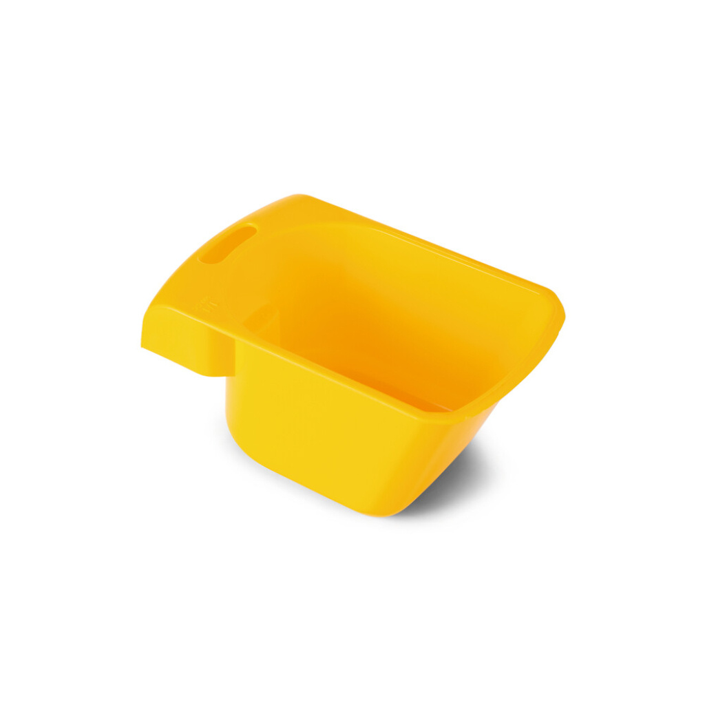 Beeztees Tekerlekli Özel Kapaklı Plastik Köpek Mama Saklama Kabı 35lt (Beyaz)