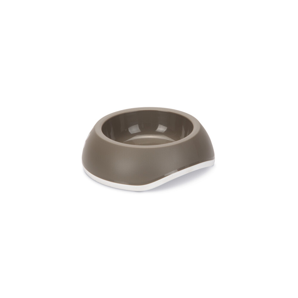 Beeztees Delice Plastik Premium Köpek Mama Su Kabı 300ml (Gri)