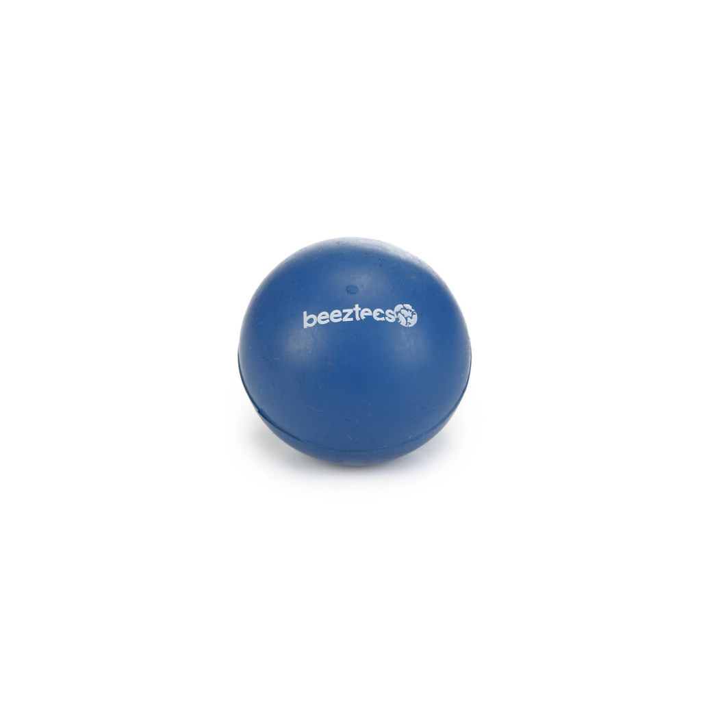 Beeztees Kauçuk Dolu Top Köpek Oyuncağı 6,5cm (Mavi)