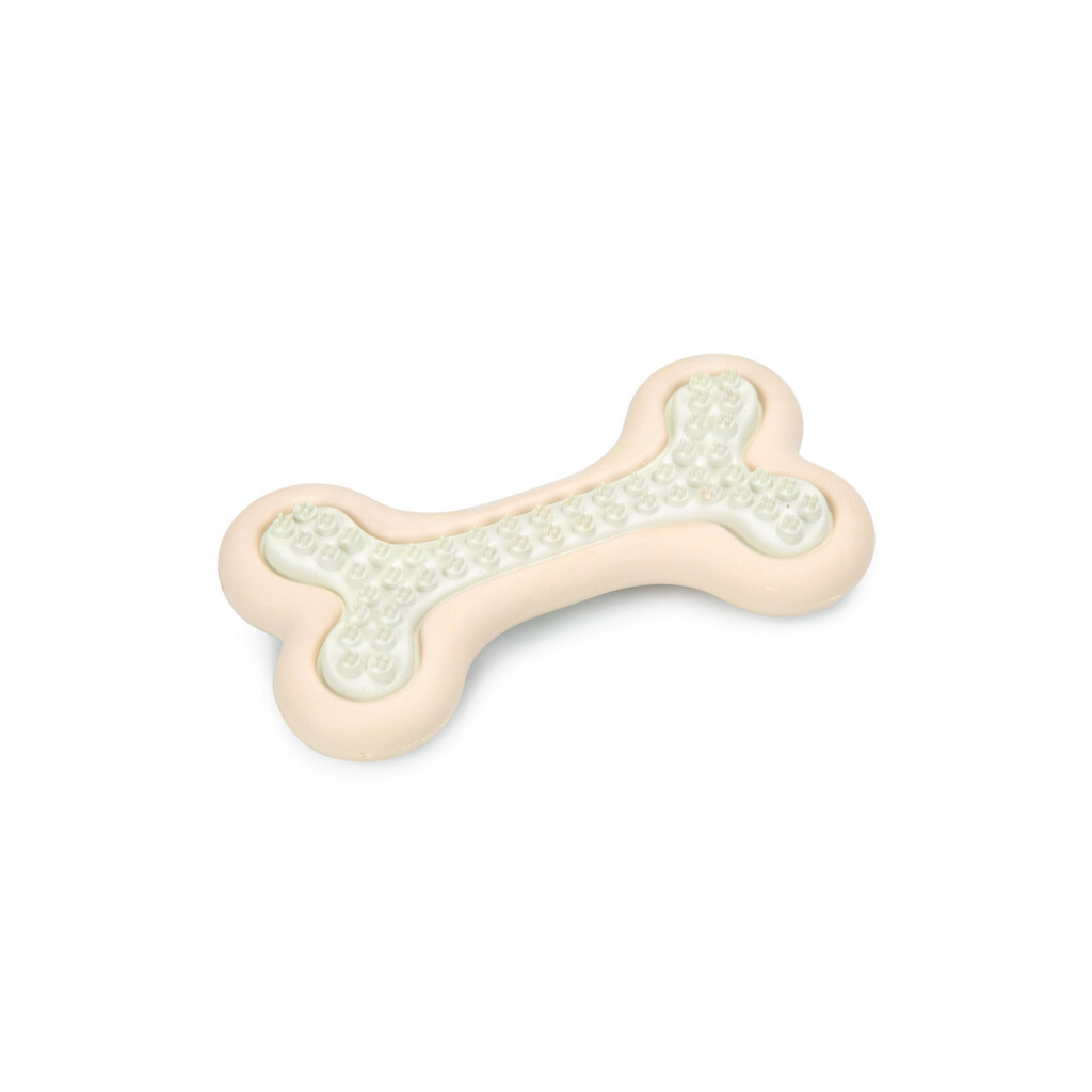 Beeztees Kauçuk Halka Yavru Köpek Diş Oyuncağı 10x5,5x2cm (Pembe)