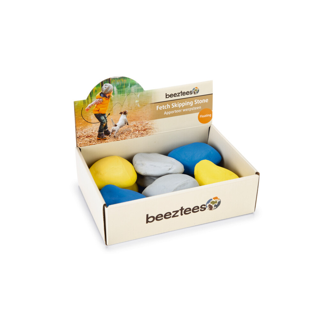 Beeztees Fetch Kauçuk Taş Şeklinde Yüzen Köpek Oyuncağı 8-9,5cm