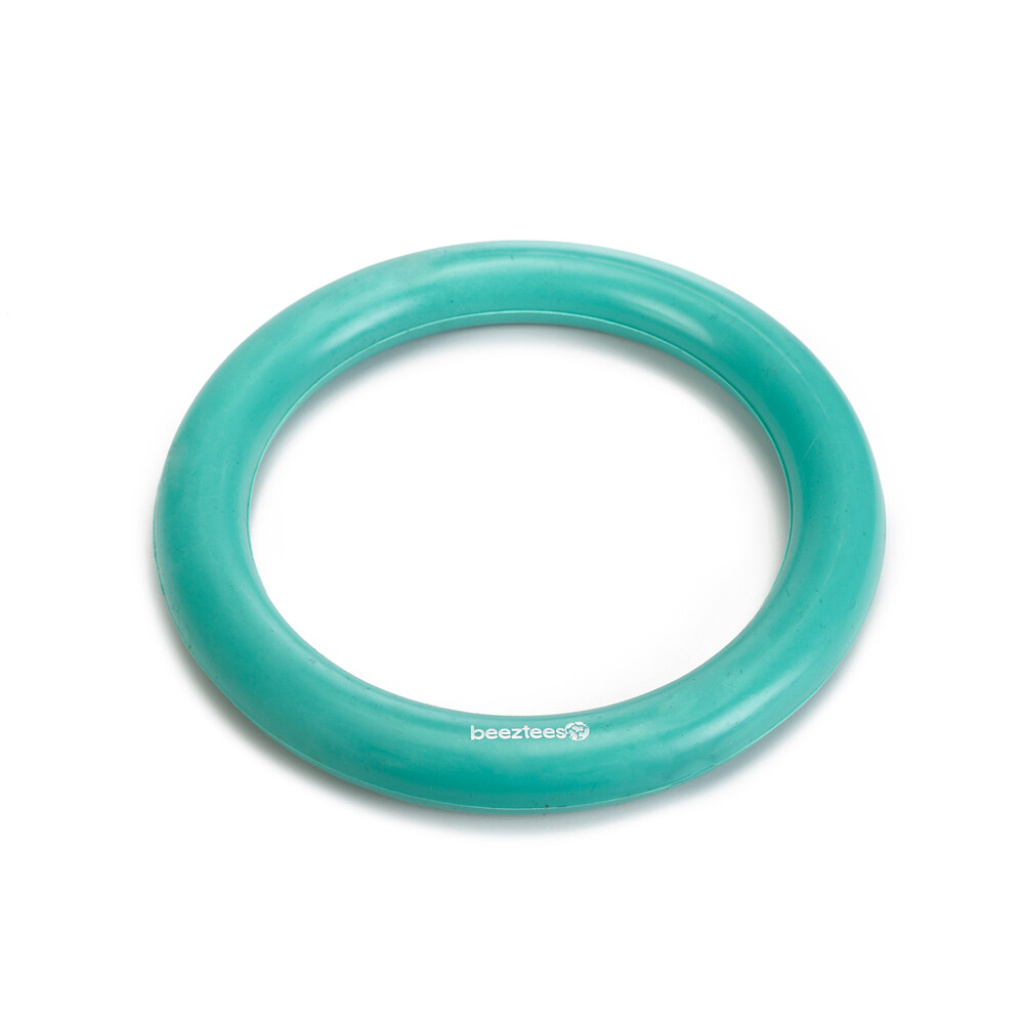 Beeztees Rubber Kauçuk İçi Dolu Halka Köpek Oyuncağı 15cm (Yeşil)