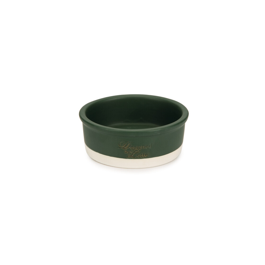 Beeztees Dbl Seramik Köpek Mama Su Kabı 160ml (Yeşil)