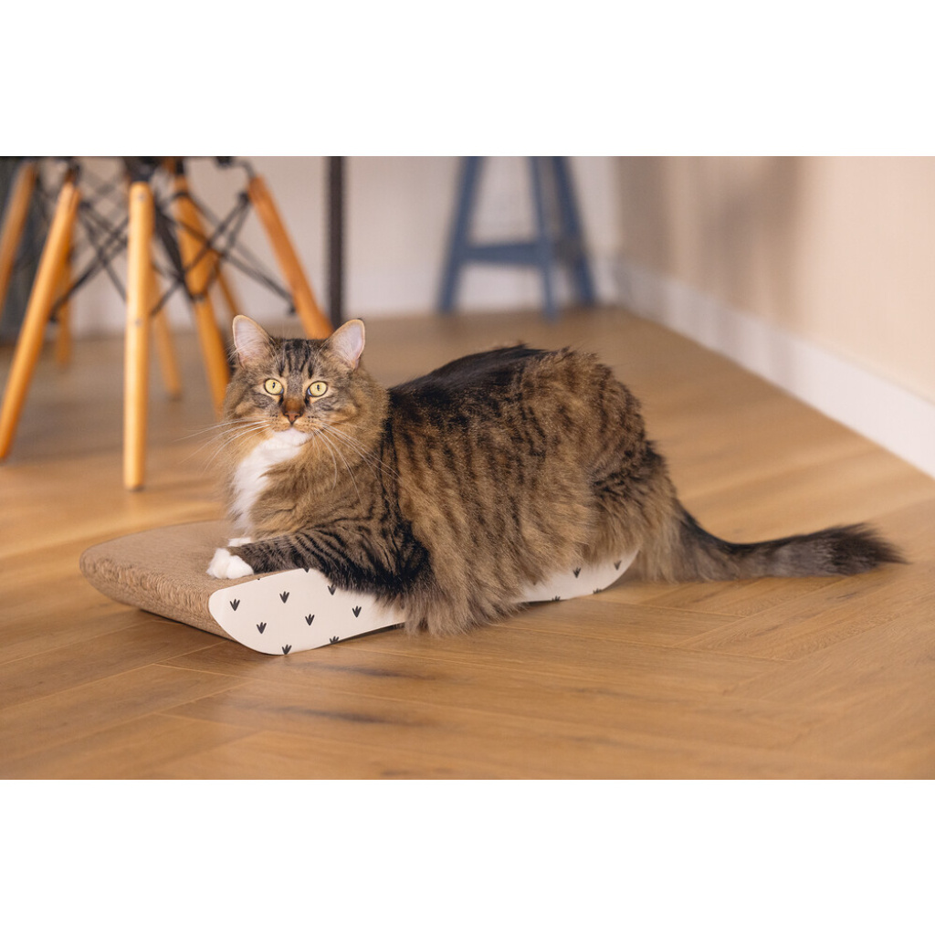 Beeztees Poezel Kedi Tırmalama Kartonu 50cm (Bej)