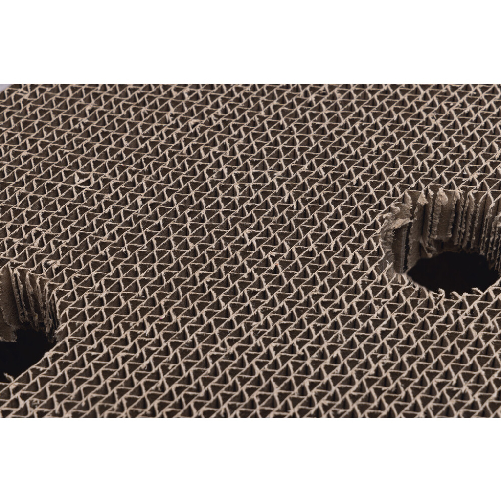 Beeztees Riva Yavru Kedi Tırmalama Kartonu ve Oyuncağı 25x42x10cm