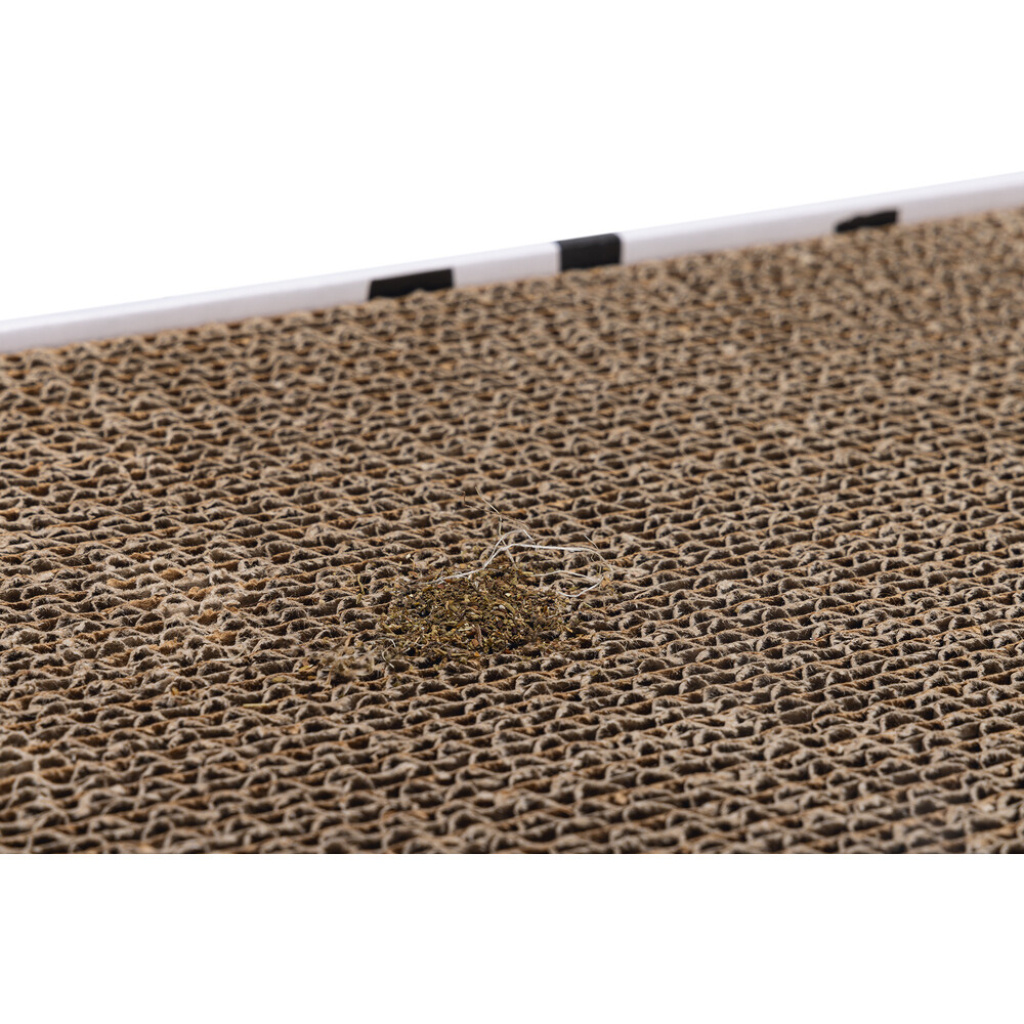 Beeztees Jixy Kedi Karton Tırmalama Kutusu ve Kedi Otu 47x24x4,5cm