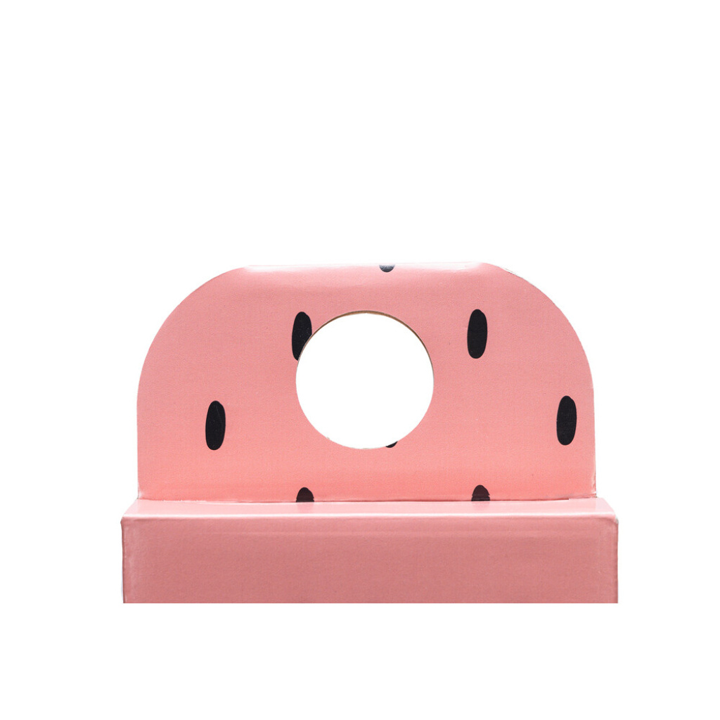 Beeztees Leopard Kedi Tırmalama Kartonu 45x13x2cm (Pembe)
