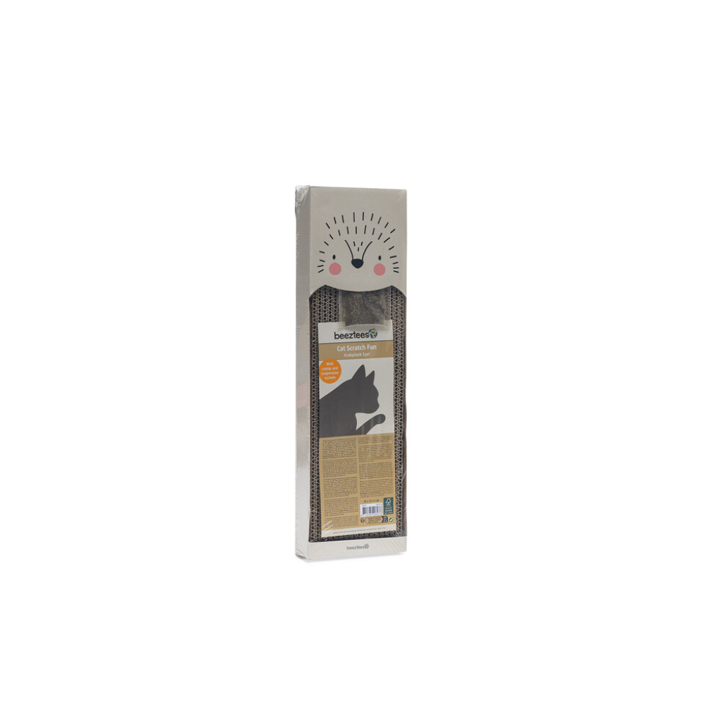 Beeztees Hedgehog Kedi Tırmalama Kartonu 45x13x2cm (Bej)