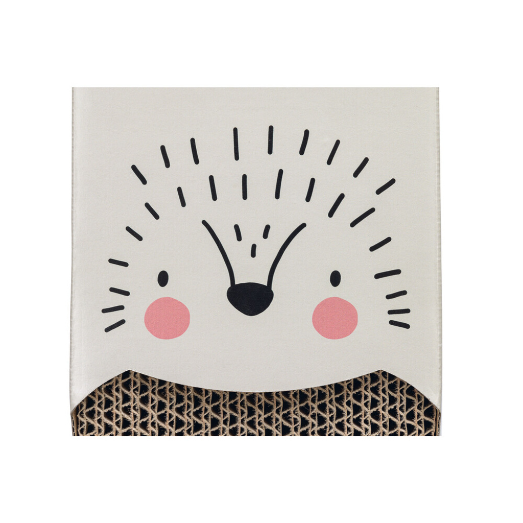 Beeztees Hedgehog Kedi Tırmalama Kartonu 45x13x2cm (Bej)