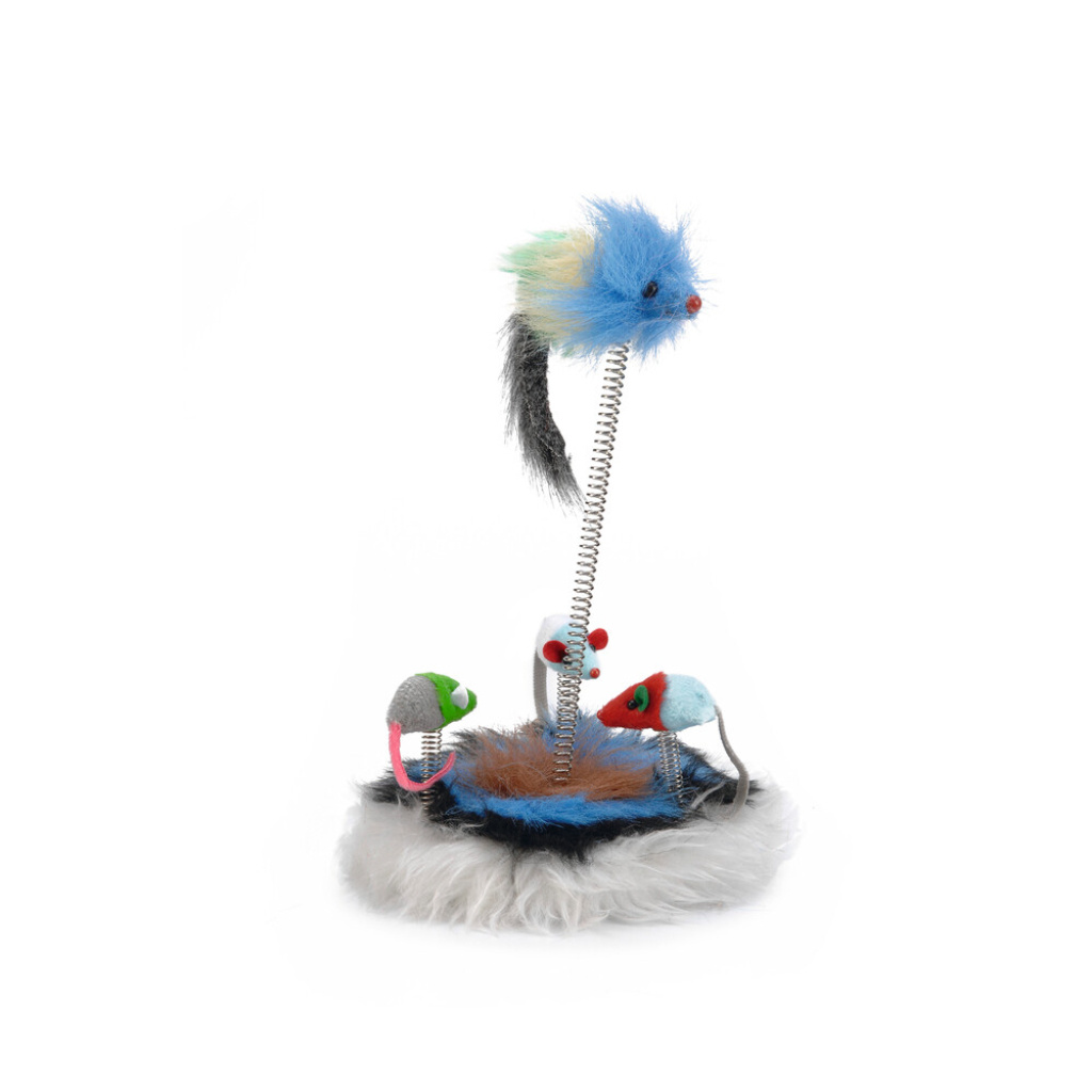 Beeztees Kedi Otlu Yaylı Kedi Oyuncağı 15x15x25cm
