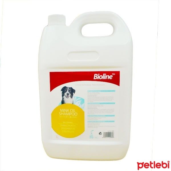 Bioline Vizon Yağı Özlü Köpek Şampuanı 5lt