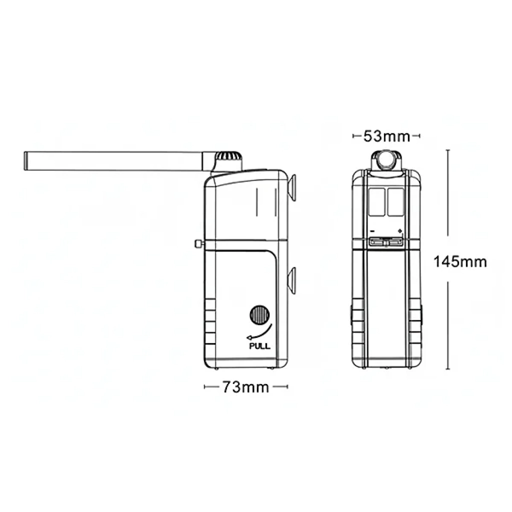 BOYU WF-200 Akvaryum İç Filtre 370L/S