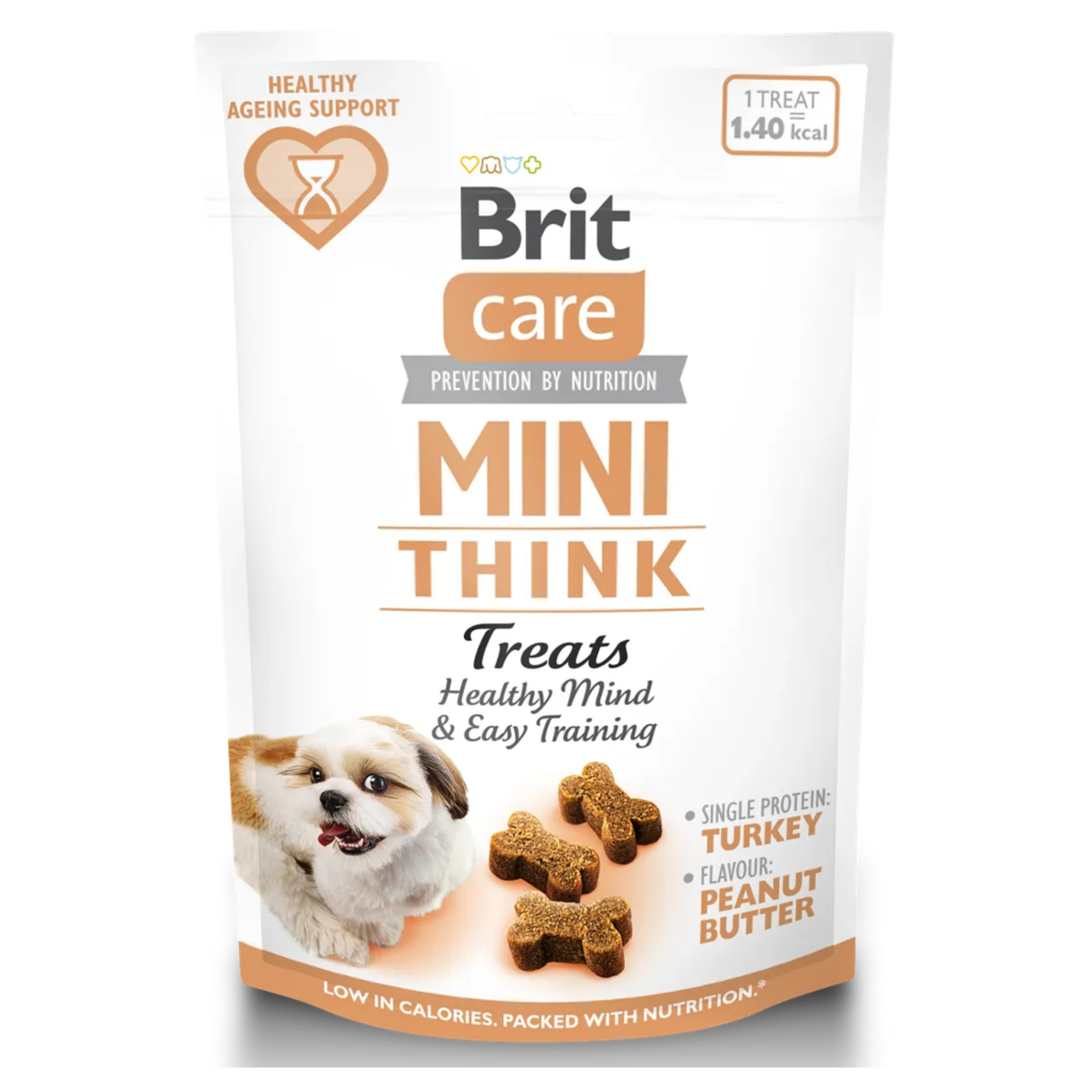 Brit Care Mini Treats Think Hindili Yarı Nemli Küçük Irk Köpek Ödül Maması 50gr