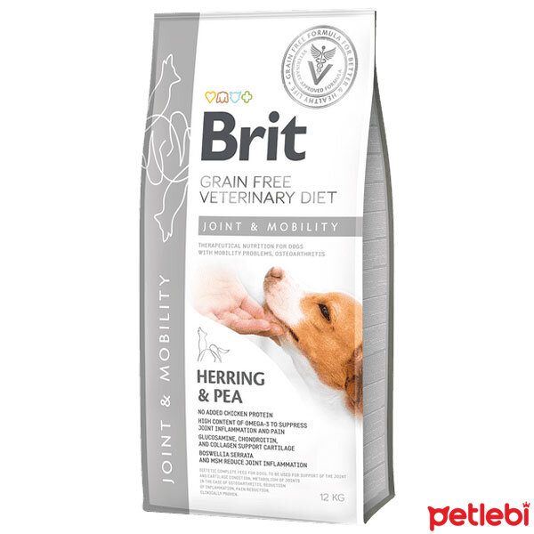 Brit Veterinary Diet Joint & Mobility Eklem Sağlığı Destekleyici Tahılsız Köpek Maması 12kg