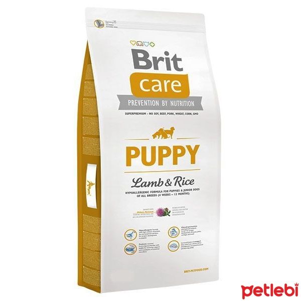 Brit Care Hypo-Allergenic Tüm Irklar için Kuzulu Yavru Köpek Maması 3kg