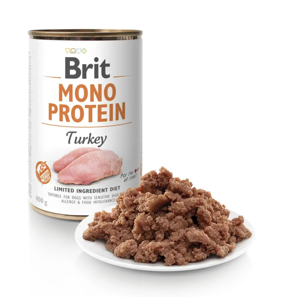 Brit Care Mono Protein Hindili Yetişkin Köpek Konservesi 400gr