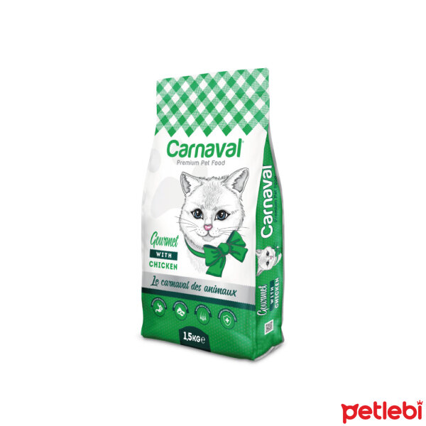 Carnaval Gurme Tavuklu Yetişkin Kedi Maması 1,5kg