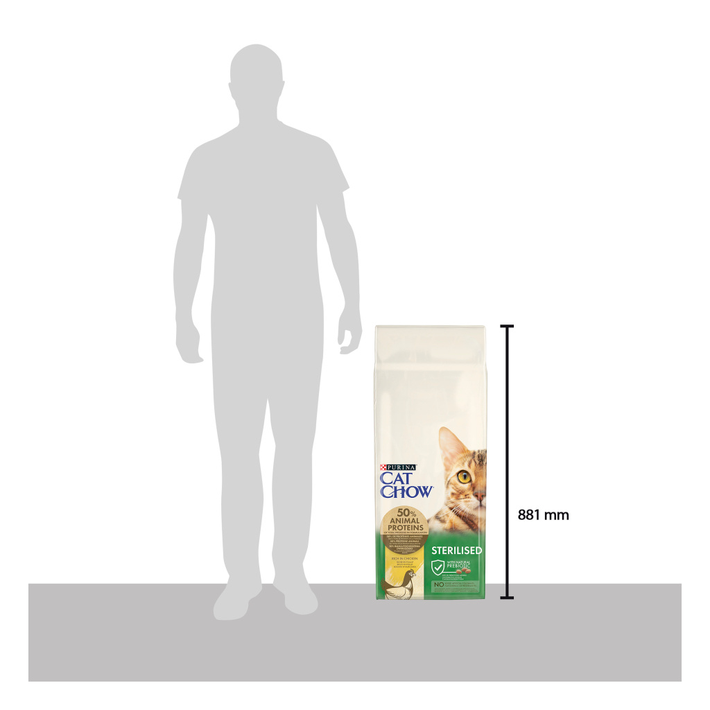 Cat Chow Tavuk Etli Kısırlaştırılmış Kedi Maması 15kg