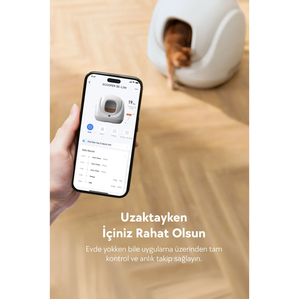 CATLINK Scooper Se Lite Otomatik Kedi Tuvaleti 65lt