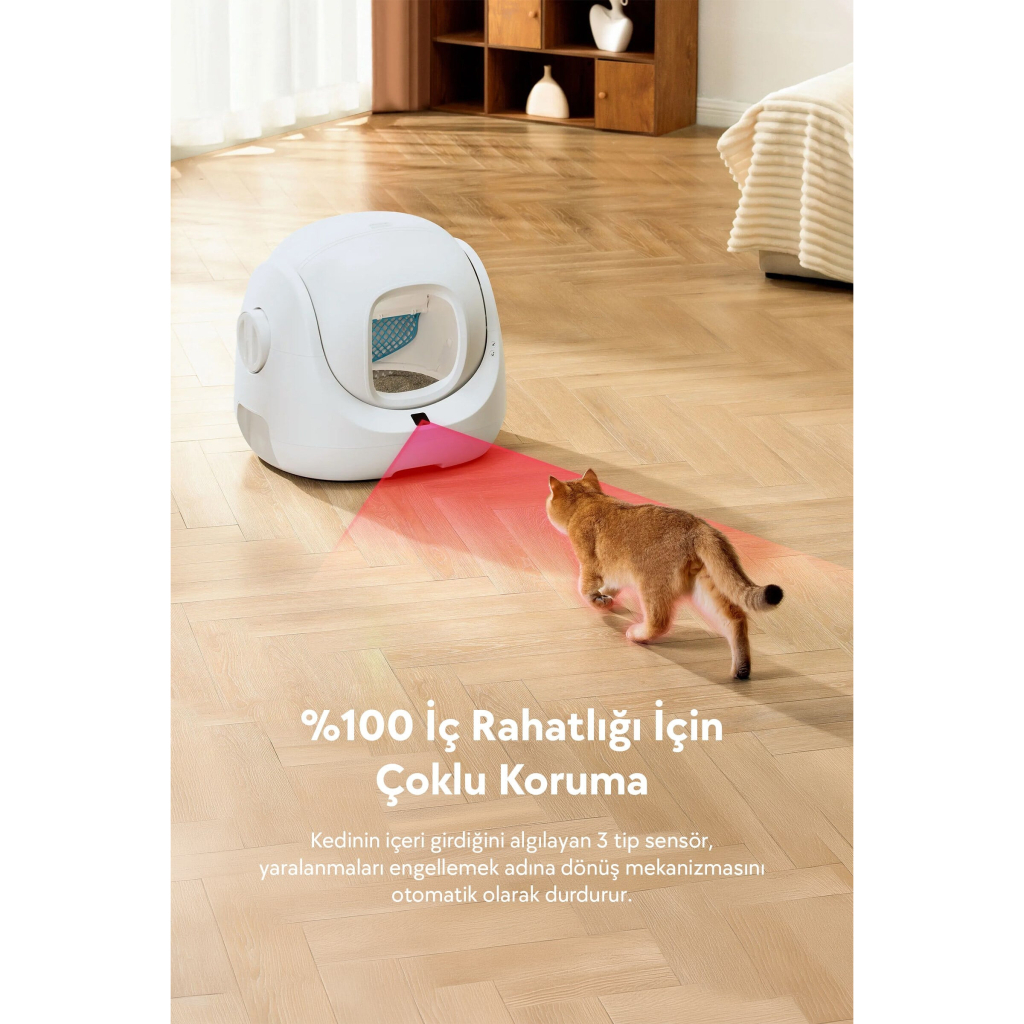 CATLINK Scooper Se Lite Otomatik Kedi Tuvaleti 65lt