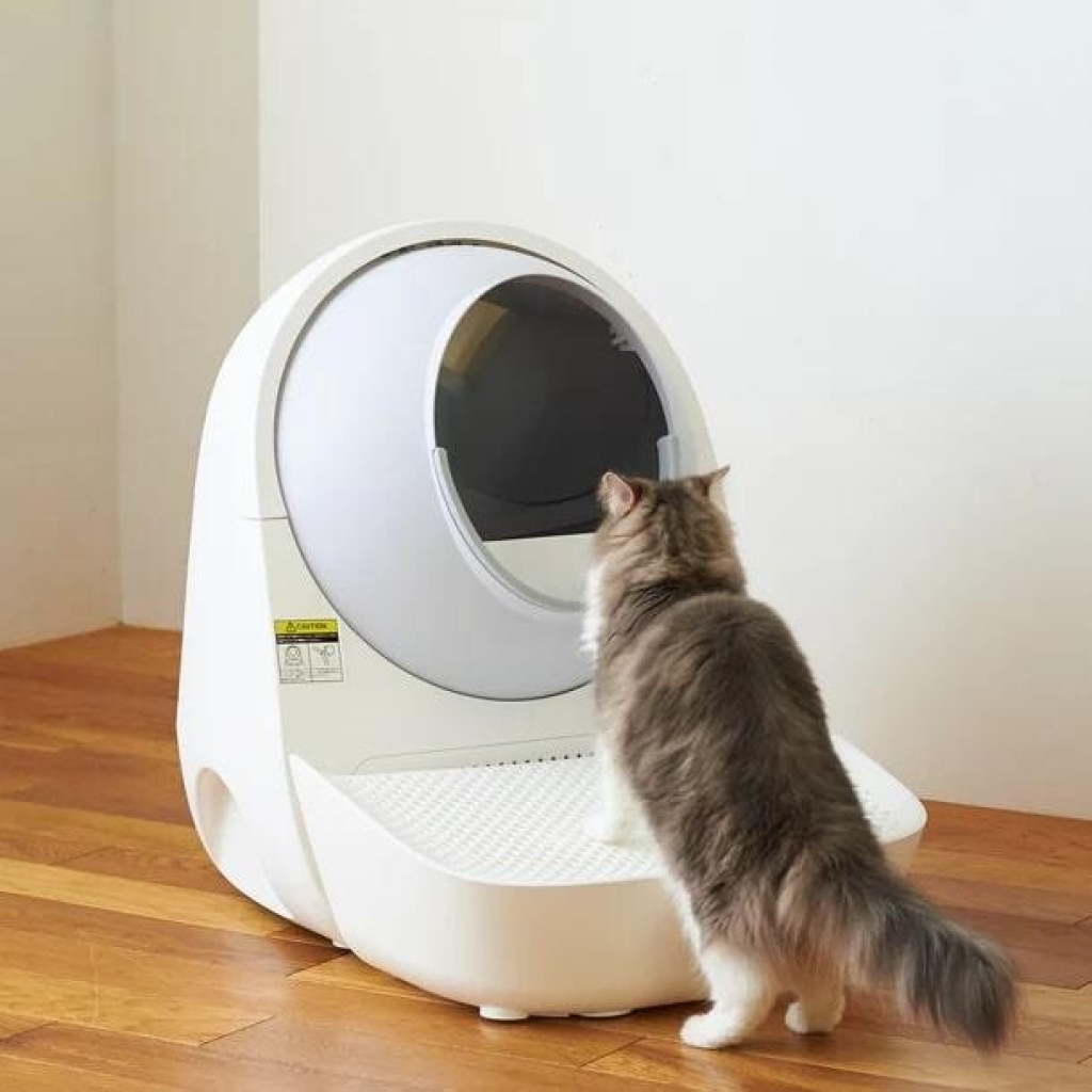 CATLINK Stairway Scooper Otomatik Kedi Tuvaleti Basamağı (Beyaz)