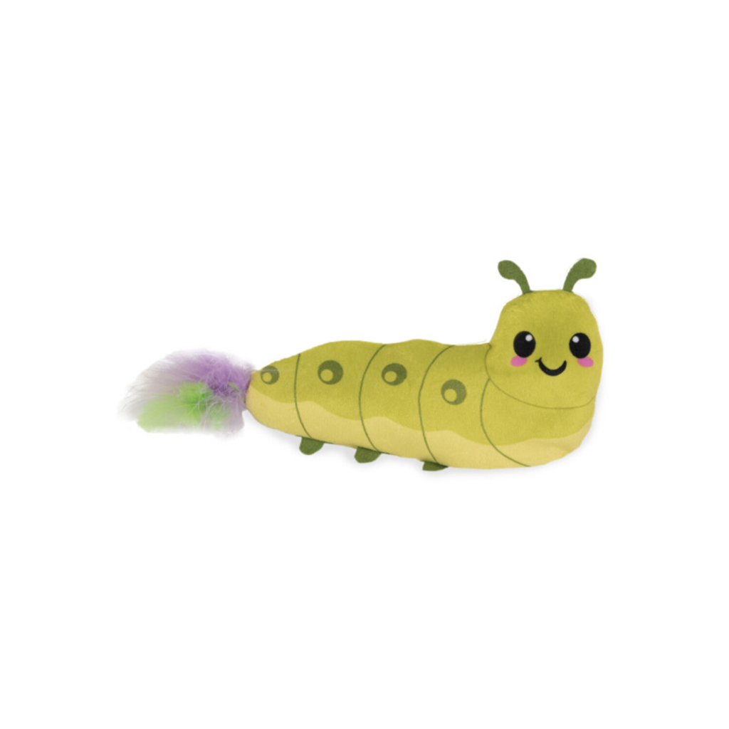 CATSTAGES Wiggle Worm Pilli Hareketli Solucan Kedi Oyuncağı 14,7x21,6cm (Yeşil)
