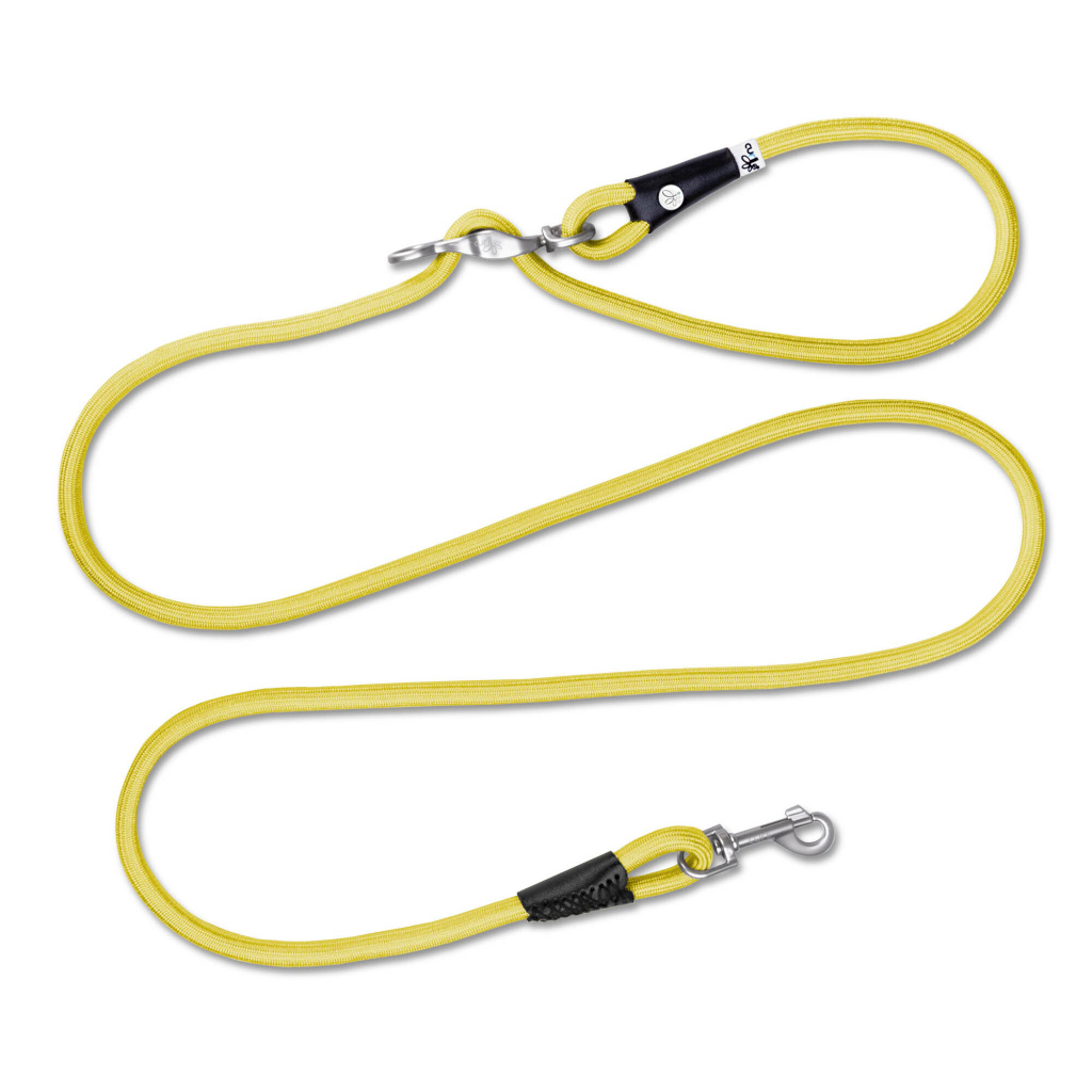 Curli Vario Comfort Leash Le25 Köpek Gezdirme Kayışı 10mm (Sarı) [L]