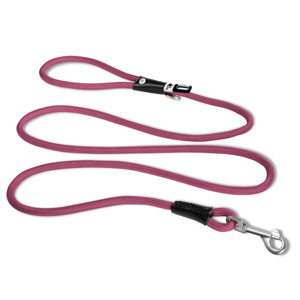 Curli Stretch Comfort Leash Köpek Gezdirme Kayışı 10mm (Mor) [L]