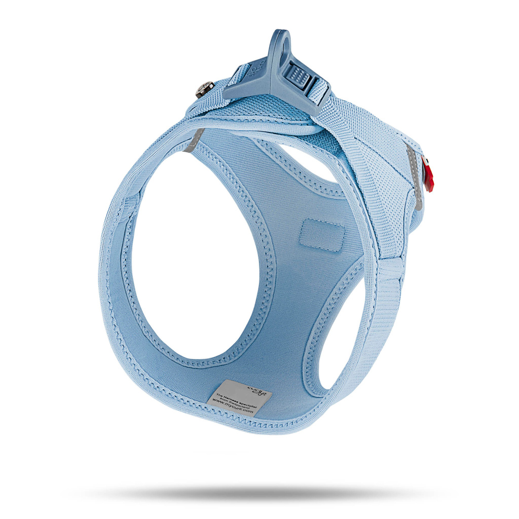 Curli Vest Harness Köpek Göğüs Tasması 38,3x43,3cm (Açık Mavi) [S]