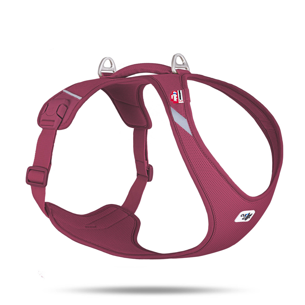 Curli Belka Harness Air-Mesh Köpek Göğüs Tasması 70,2x78,9cm (Mor) [3XL]
