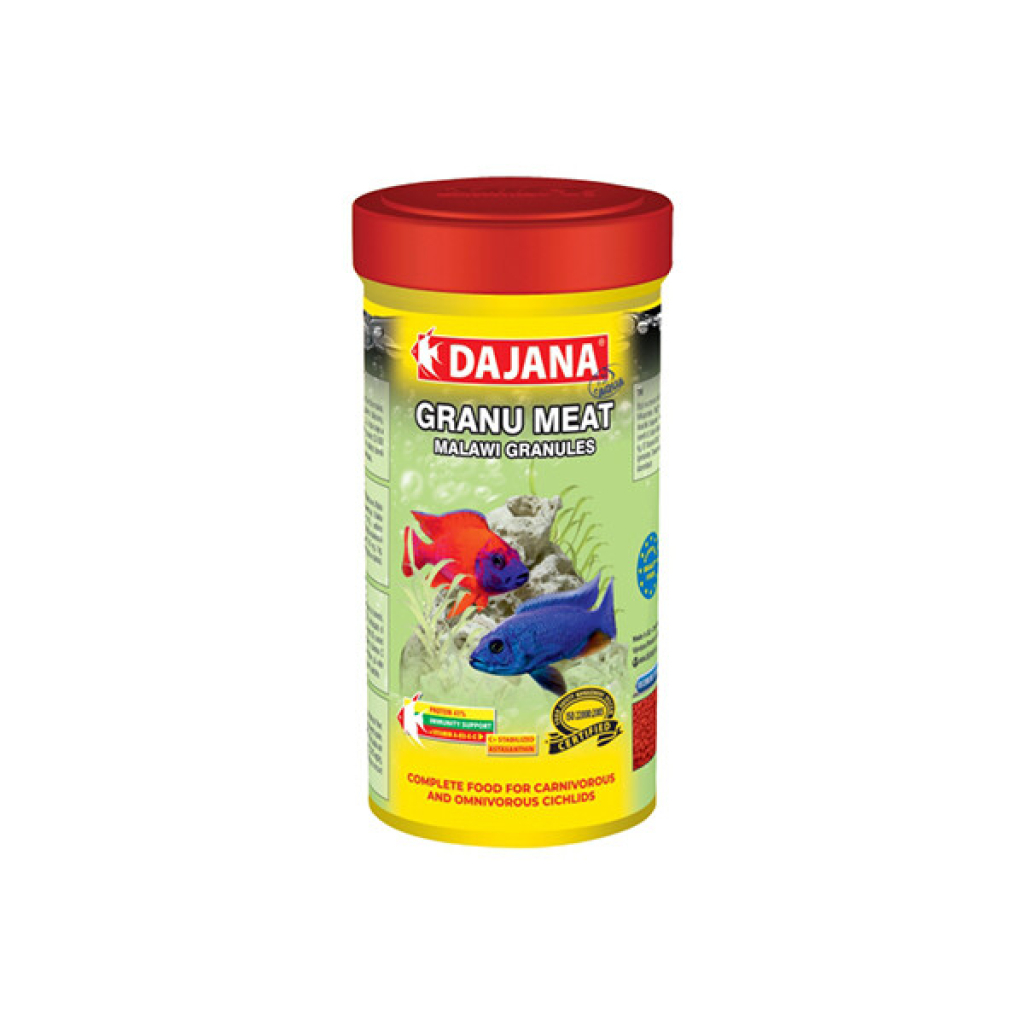 DAJANA Granu Meat Akvaryum Balık Yemi 100ml 50gr