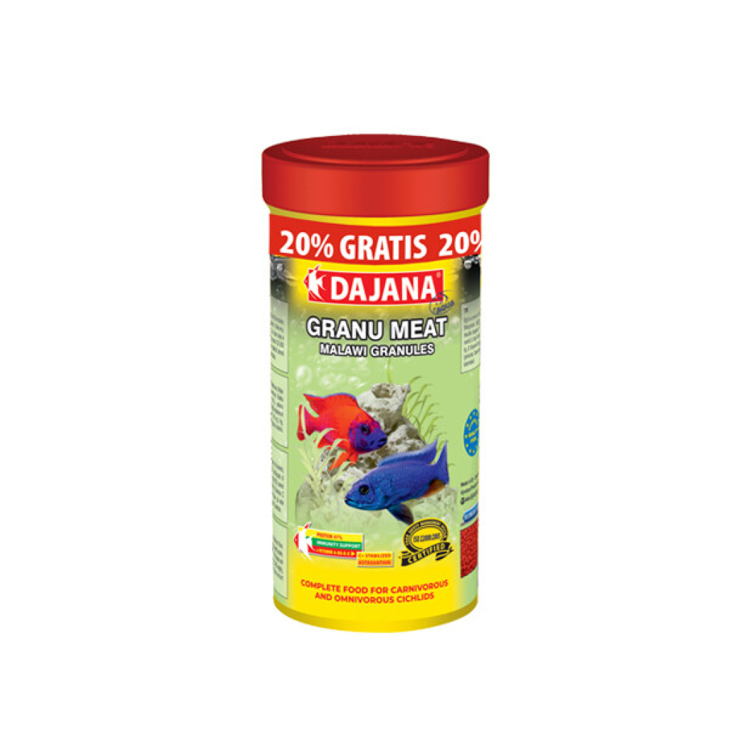 DAJANA Granu Meat Akvaryum Balık Yemi 300ml 150gr