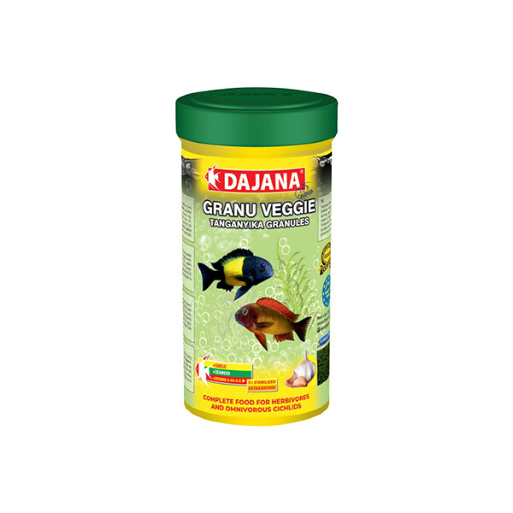DAJANA Granu Veggie Granül Akvaryum Balık Yemi 100ml 50gr