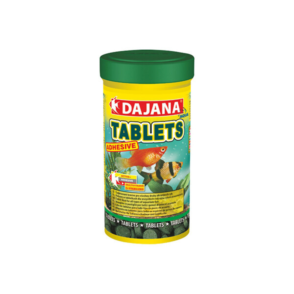 DAJANA Aqua Tablets Adhesive Akvaryum Balık Yemi 100ml 50gr