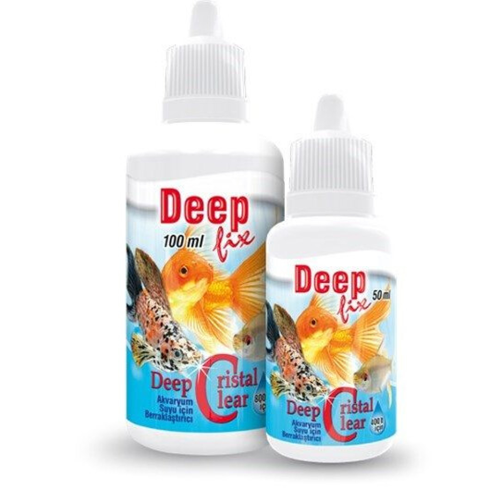 Deep Fix Crystal Clear Akvaryum Su Berraklaştırıcı 50ml