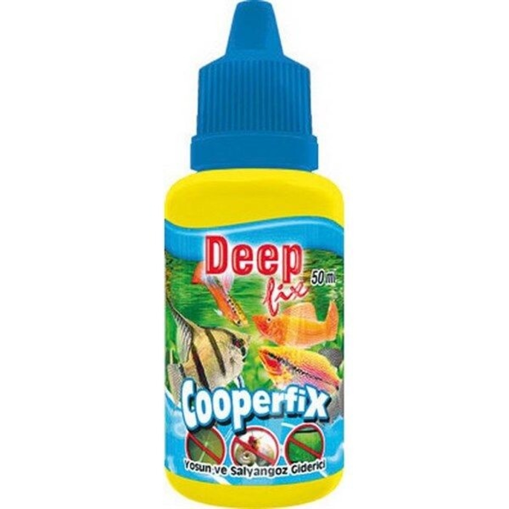 Deep Fix Cooperfix Akvaryum Yosun ve Salyangoz Giderici 50ml