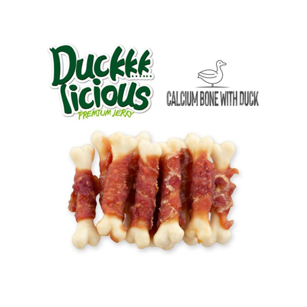 Dentalight Duckkk Licious Kurutulmuş Ördekli Kalsiyum Kemik Köpek Ödül Maması 70gr