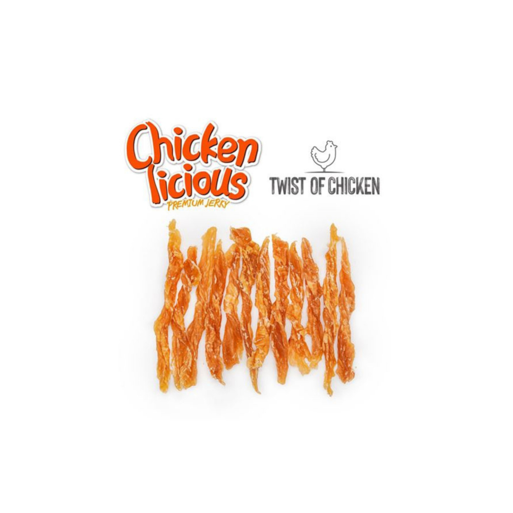 Dentalight Chicken Licious Kurutulmuş Tavuklu Burgu Köpek Ödül Maması 70gr