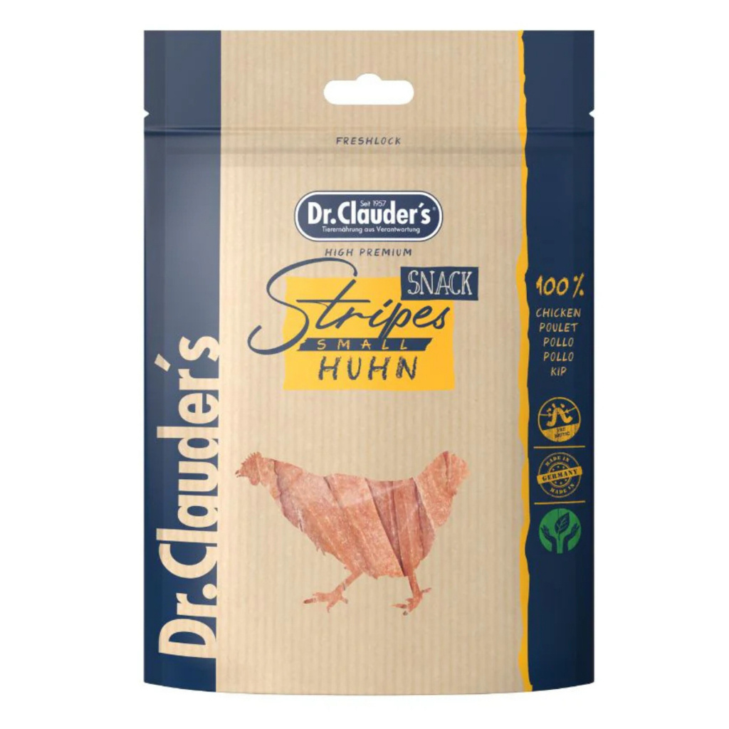 Dr.Clauder's Snack Stripes Small Huhn Tavuklu Köpek Ödül Maması 80gr