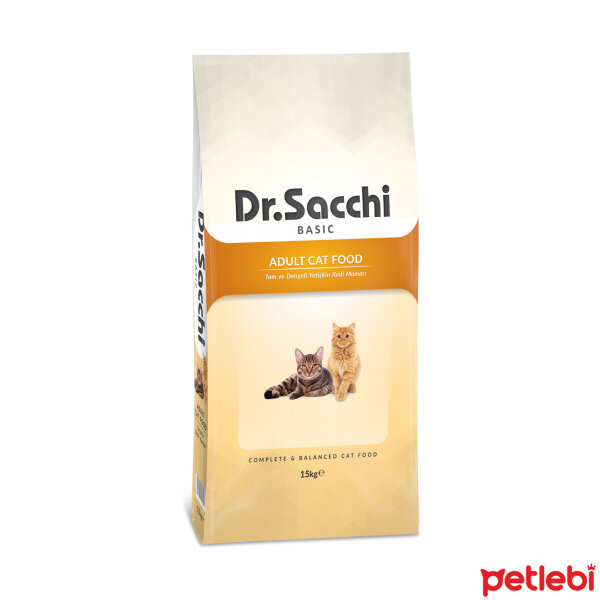 Dr.Sacchi Basic Tavuklu Yetişkin Kedi Maması 15kg